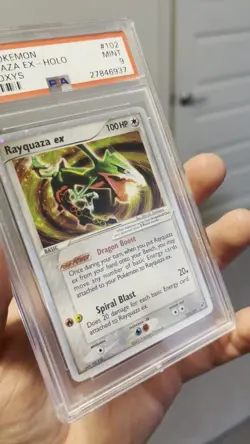 Pokemon EX Deoxys Rayquaza #102/107 2005 PSA 9 Mint - Image 2