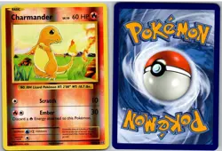 Charmander 9/108 Common Evolutions Pokemon Reverse Holo - Image 3