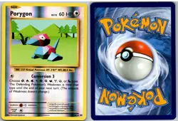 Porygon 71/108 Uncommon Evolutions Pokemon Reverse Holo - Image 3