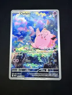 Pokemon TCG Perfect Order Clefairy 94/88 Illustration Rare NM - Image 1