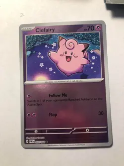 Pokemon TCG Clefairy 30/88 Perfect Order Reverse Holo NM (freshly opened) - Image 1