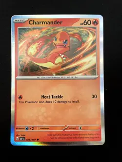 Charmander 026/197 C Obsidian Flames Pokemon NM/M DOM - Image 2