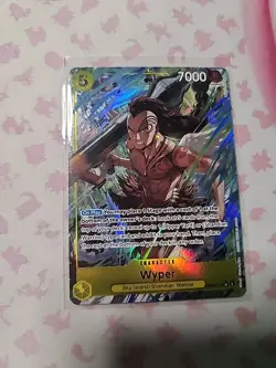 One Piece Card Game TCG Wyper OP06-114 Full Art PRB01 M/NM Condition - Image 1