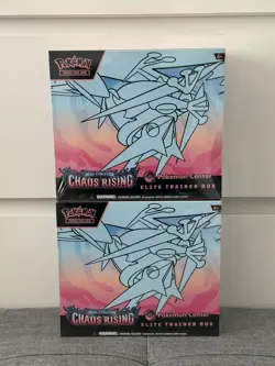 Pokemon Center Chaos Rising Elite Trainer Box ETB Factory Sealed x2 ✅✨ - Image 1