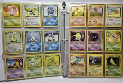 10 Vintage Pokemon Cards - Base/Gym/Rocket/Fossil/Jungle + Free Modern Holo - NM - Image 1