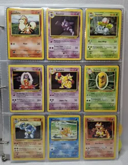 10 Vintage Pokemon Cards - Base/Gym/Rocket/Fossil/Jungle + Free Modern Holo - NM - Image 4