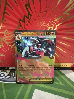 Pokemon TCG Mega Charizard x Ex 029 Blackstar Promo Mega Evolution - Image 1