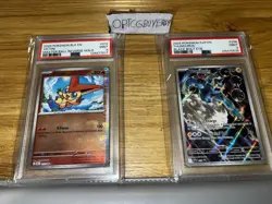 Pokemon Victini Master Ball Reverse Holo & Thundurus Black Bolt ETB PSA 9 Lot - Image 1