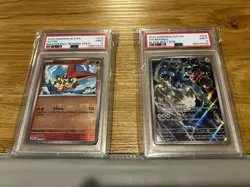 Pokemon Victini Master Ball Reverse Holo & Thundurus Black Bolt ETB PSA 9 Lot - Image 2