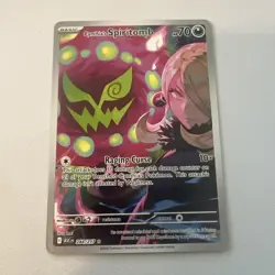 Pokemon Cynthia's Spiritomb 244/217 Me: Ascended Heroes Holo Illustration Rare - Image 1