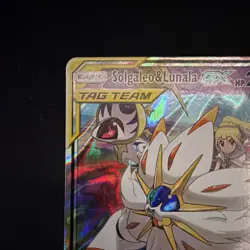 The Pokemon Company Pokemon TCG Solgaleo & Lunala GX TAG TEAM 75/236 Holo - Image 2
