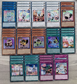 Yummy Deck Core (Complete) Marshmao Cupsy Cooky Lollipo Snatchy AE NM YuGiOh - Image 1