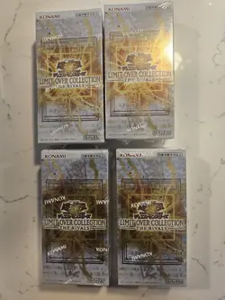 YuGiOh Limit Over Collection The Rivals JP Booster Box - Sealed - In Hand UK - Image 2