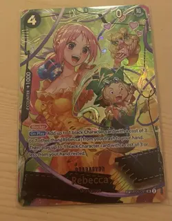 Rebecca OP05-091 SP Special Rare - One Piece Card Game - The Best Vol.2 (PRB02) - Image 1