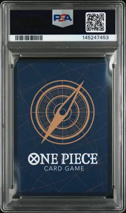 2025 One Piece CCG Roronoa Zoro OP07-113 Illustration Box Vol.3 PSA 10 Promo - Image 2
