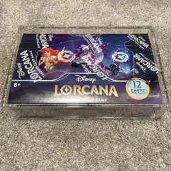 Ursula's Return Booster Box Disney Lorcana TCG In Acrylic Case - Image 1