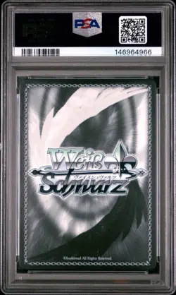 2025 Weiss Schwarz Nikke "Sail Through the Tempest!" Mast SP Gold Sign PSA 10 - Image 2