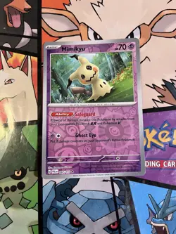 Mimikyu 097/193 Paldea Evolved 2023 Reverse Holo Pokemon Card Near Mint NM - Image 1