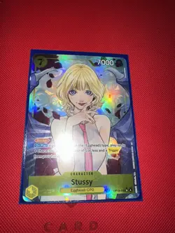 One Piece Carrying on His Will Stussy Alt Art OP13-110 SR Card NM/MT - Image 1