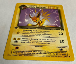 Rare! First edition Dark Jolteon 38/82 Team Rocket Regular Pokemon tcg - Image 2