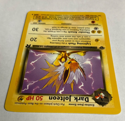 Rare! First edition Dark Jolteon 38/82 Team Rocket Regular Pokemon tcg - Image 4