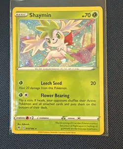 Shaymin (Cosmos Holo) 015/185 NM Pokemon Card - Image 1