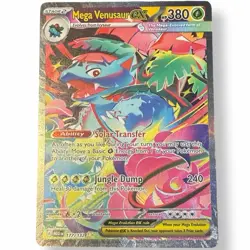 Pokemon TCG Mega Venusaur EX 177/132 Sir Mega Evolution - Image 1