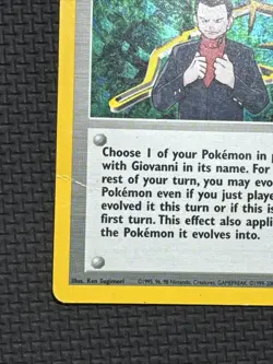 Giovanni Trainer Gym Challenge Holo Rare 18/132 Pokemon WOTC Vintage - Image 5