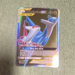 Pokemon TCG Latias & Latios GX TAG TEAM Holo Ultra Rare 170/181 Team Up - Image 1