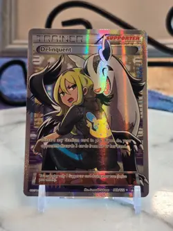 Pokemon TCG Delinquent - (Full Art) 098B/122 Alternate Art Holo LP - Image 1