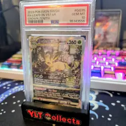 Leafeon VSTAR GG35/GG70 Crown Zenith Galarian Gallery Pokemon English PSA 10 - Image 2