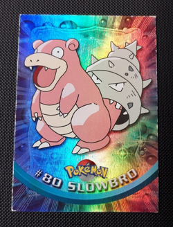 Topps Pokemon Series 2 TV Animation #80 Slowbro englisch FOIL - Image 1