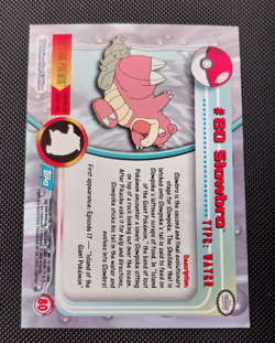 Topps Pokemon Series 2 TV Animation #80 Slowbro englisch FOIL - Image 2