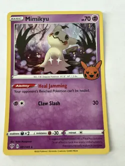 Pokemon - Mimikyu - Rare - Regular - 81/189 - NM - Image 1