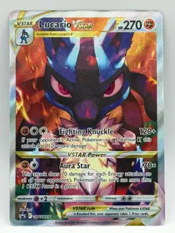 Lucario VSTAR SWSH291 Holo Promo Sword & Shield Promo LP - Image 1