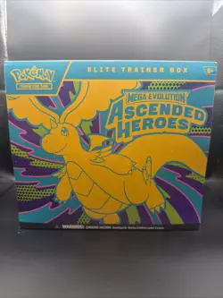 Pokemon Ascended Heroes ETB Elite Trainer Box New Factory Sealed - Image 1