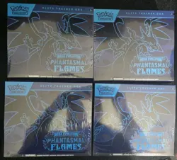Pokemon TCG Phantasmal Flames Elite Trainer Box ETB - Factory Sealed X4 - Image 1