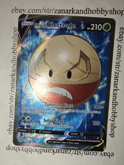 Pokemon Hisuian Electrode V 172/196 Lost Origin NM - Image 2