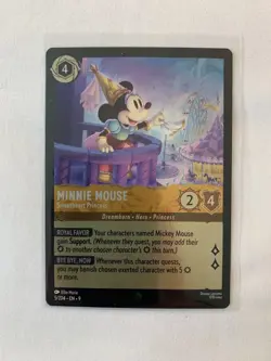 Disney Lorcana - FOIL Minnie Mouse - Sweetheart Princess - Fabled - Image 1