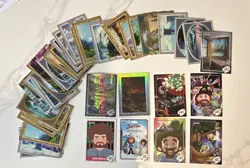 Bob Ross Trading Cards 42 Card Mixed Lot Foil/Regular Holographic - Image 1