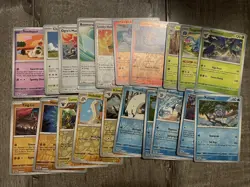 Pokemon TCG Twilight Masquerade Card Lot - Reverse Holos (Lot of 20) No Repeats - Image 1