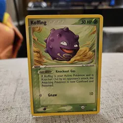 Koffing Pokemon TCG Team Rocket Returns Common Card #61/109 - Image 1