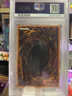 Yu-Gi-Oh! Dark Magician 2002 Ultra Rare Unlimited Card PSA 4 SDY-006 - Image 2
