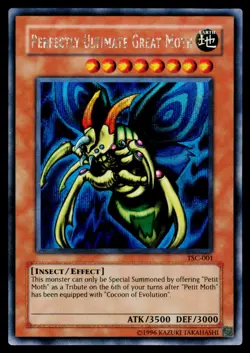 Perfectly Ultimate Great Moth - TSC-001 LP Video Game Promo Cards Yu-Gi-Oh - Image 1