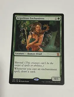 1x Argothian Enchantress Mythic Rare Eternal Masters MTG Card NM - Image 1