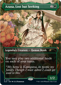 MTG Secret Lair Azusa, Lost but Seeking #1234 -SLD City Styles [UPick Foil/Reg] - Image 2