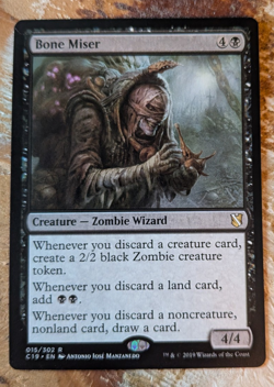 MTG Bone Miser - Commander 2019 NM - Image 1