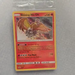 The Pokemon Company Pokemon TCG Shining Ho-Oh SM70 SM Promo Holo Eng 130 HP 2017 - Image 1