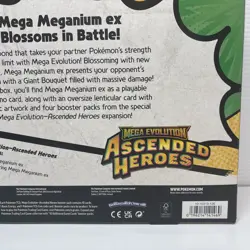 Pokemon TCG: Mega Evolution—Ascended Heroes Mega Meganium EX Box Sealed - Image 5