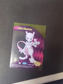 Mewtwo PC5 #150 - Topps Pokemon Series 2 - Pokemon Card - Clear Plastic LP - Image 2